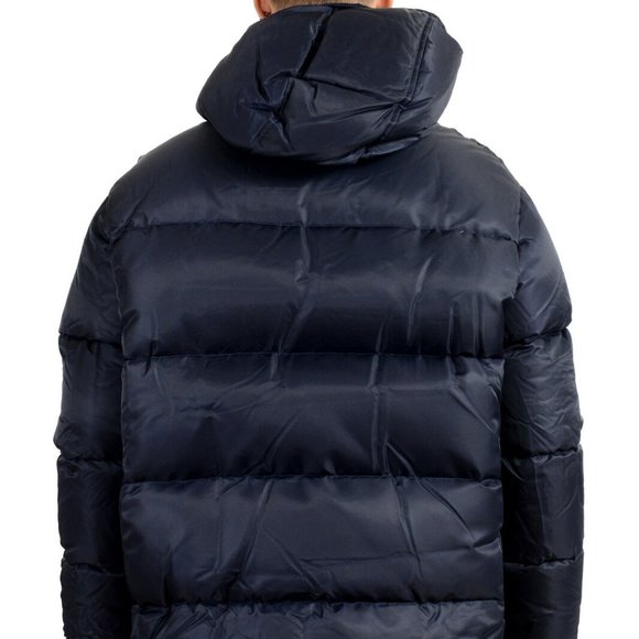 Versace Men'sDistressed Hooded Parka Jacket